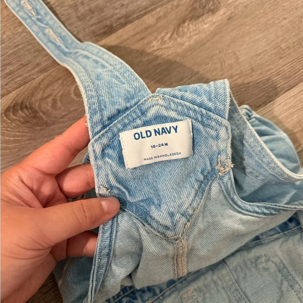Baby jeans overall
